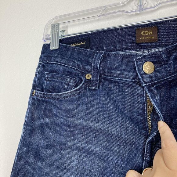 Citizens Of Humanity COH Jeans Womens 27 Blue Dita Petite Bootcut Distressed - Picture 4 of 16